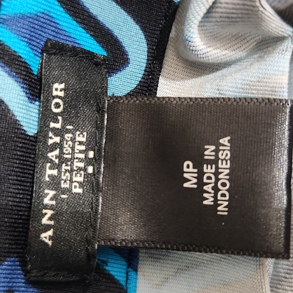 ANN TAYLOR EST 1954 SHIRT DRESS.       SIZE M PETITE BUTTON DOWN CLOSURE - Picture 10 of 11